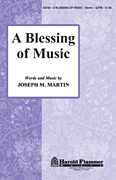 A Blessing of Music SATB choral sheet music cover Thumbnail